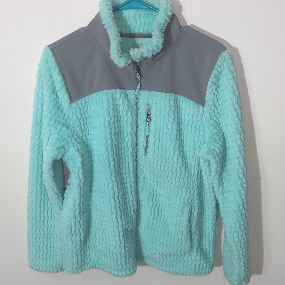 Mint fleece Cozy Sherpa Jacket